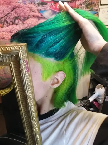 Tinte Fantasía "Azul Eléctrico"